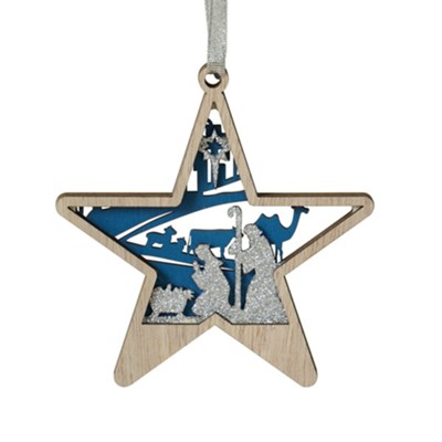 Nativity Star Ornament - Christianbook.com