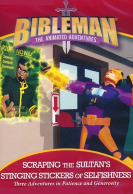 Bibleman: Scraping the Sultan's Stinging Stickers of Selfishness, DVD  -     By: Bibleman

