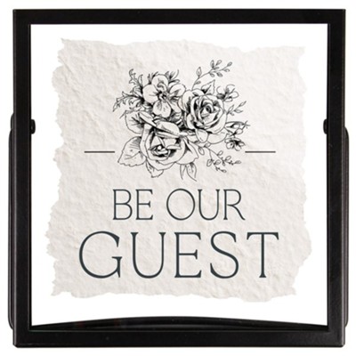 Be Our Guest Framed Art  - 