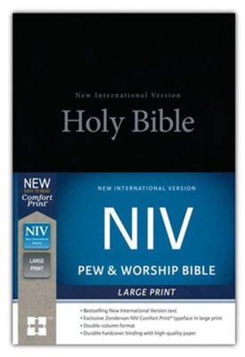 NIV, Value Pew and Worship Bible, Hardcover, Blue | Lifeway