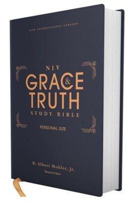 NIV Grace and Truth Study Bible, Comfort Print, hardcover  -     Edited By: R. Albert Mohler Jr.

