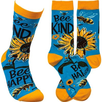 Bee Kind Bee Happy Socks  - 
