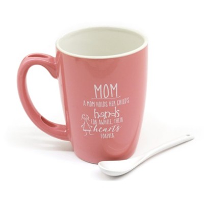 A Mom Holds Mug   - 