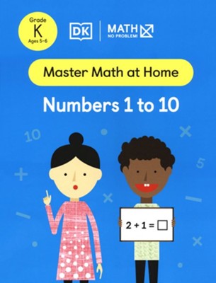 Math - No Problem! Numbers 1-10, Kindergarten Ages 5-6  - 