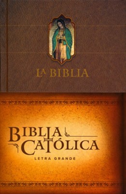 La Biblia Catolica, edicion letra grade, tapa dura (Large Print Catholic Bible)   - 