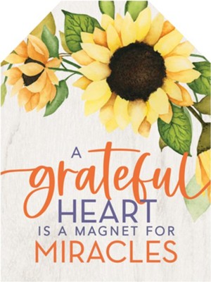 A Grateful Heart Magnet  - 