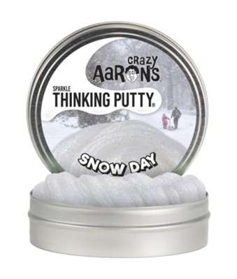 crazy aaron's thinking putty snow day