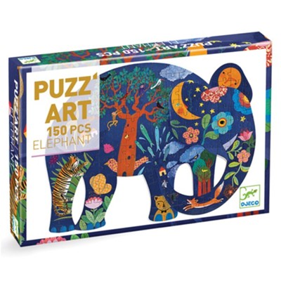 Elephant Puzz'Art  -     By: DJECO
