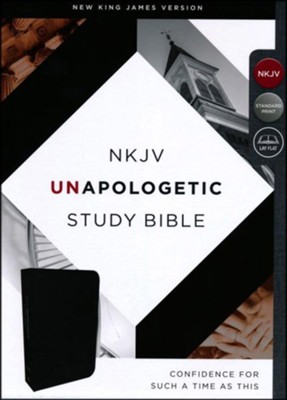 NKJV Unapologetic Study Bible, Bonded Leather, Black  -     By: Emmanuel Foundation
