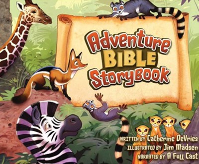 Adventure Bible Storybook Audiobook on CD  -     By: Catherine DeVries
    Illustrated By: Jim Madsen

