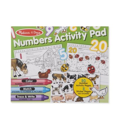 Numbers Activity Pad  - 