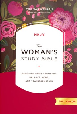 The NKJV Woman's Study Bible, Hardcover, Full Color