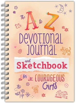 A to Z Devotional Journal and Sketchbook for Courageous Girls  -     By: Kelly McIntosh
