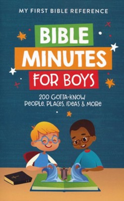 Bible Minutes for Boys: 200 Gotta-Know People, Places, Ideas, and More  -     By: Compiled by Barbour Staff
