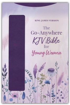 Go-Anywhere KJV Bible for Young Women - Plum Patch   -     By: Compiled by Barbour Staff
