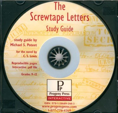 Screwtape Letters Study Guide on CDROM  - 
