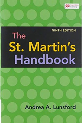 The St. Martin's Handbook, Paperback  -     By: Andrea A. Lunsford
