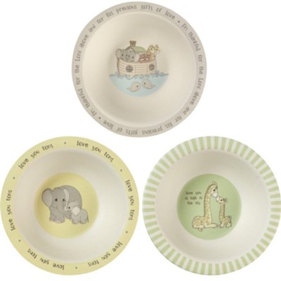 Bamboo Children's Bowl Set by Precious Moments  - 