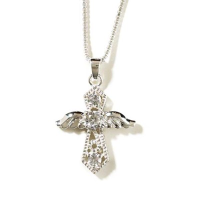 Angel Cross Necklace  - 