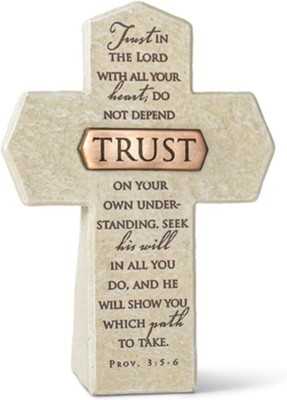 Trust Desktop Cross with Bronze Title Bar  - 