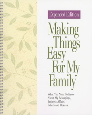 Making Things Easy for My Family   - 