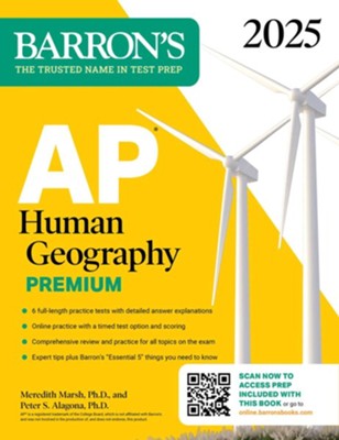 AP Human Geography Premium 2025 6 Practice Tests Comprehensive   127476EB 