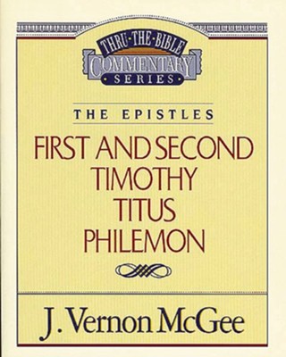 1 & 2 Timothy / Titus / Philemon - eBook  -     By: J. Vernon McGee

