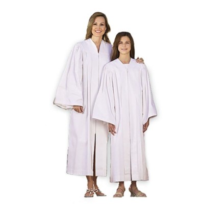Adult Baptismal Gown, Large (5'10 to 6'4)  - 