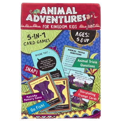 Animal Adventures for Kingdom Kids (Melo's Kingdom Game Card)  - 