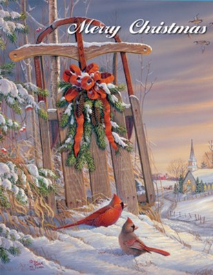 Winter Cardinals Christmas Cards