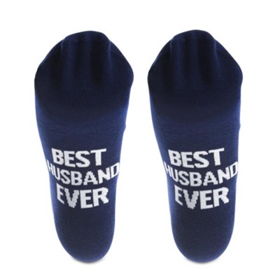Best Husband Ever Socks  -     By: Man Made
