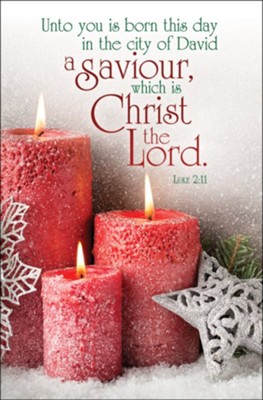 A Saviour, Christ the Lord (Luke 2:11, KJV) Bulletins, 100    - 