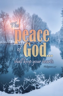 The Peace of God (Philippians 4:7, KJV) Bulletins, 100   - 