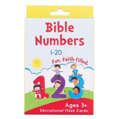 Bible Numbers Flash Cards  - 