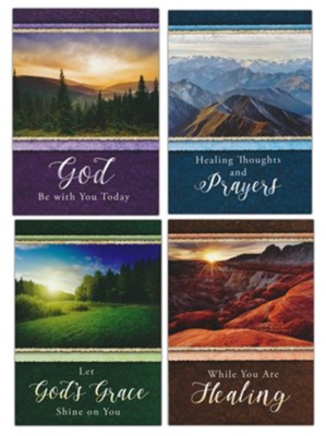 Box of 12 Birthday Greeting Cards with Bible Scripture Gods Majesty