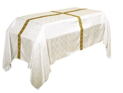 Avignon Funeral Pall, Ivory (96 inches x 144 inches)  - 