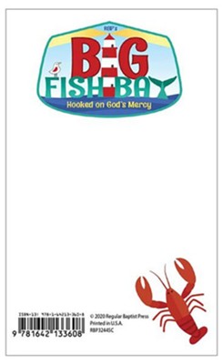 Big Fish Bay: Sticky Notepads (pkg. of 10)  -     By: Big Fish Bay
