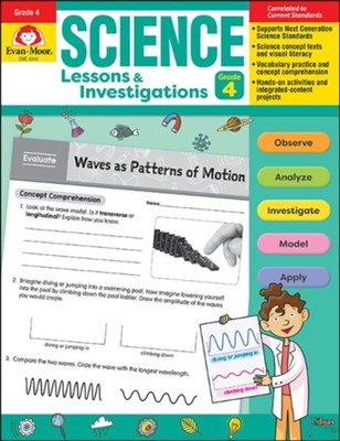 Science Lessons & Investigations, Grade 4: 9781645140061