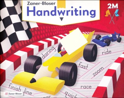 Zaner-Bloser Handwriting Student Edition, Grade 2  (Manuscript; 2020 Copyright)  - 