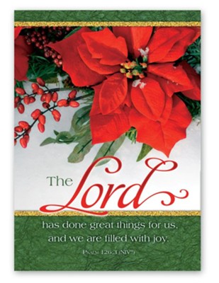 We Are Filled With Joy (NIV) Boxed Cards, 12  - 