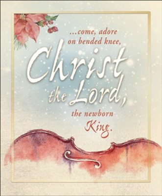 Come, Adore On Bended Knee Christ the Lord Large Bulletins, 50  - 
