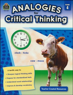 Analogies for Critical Thinking (Grade 4)  - 