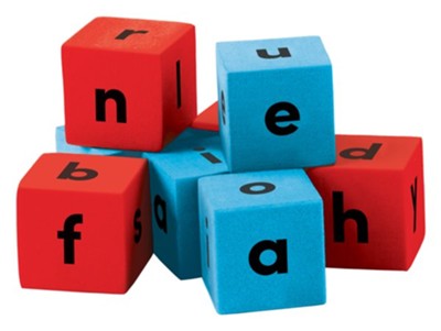 Foam Alphabet Dice - Christianbook.com