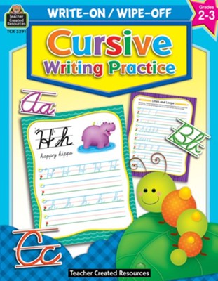 Write On/Wipe Off: Cursive Writing Practice: 9781420632910 ...