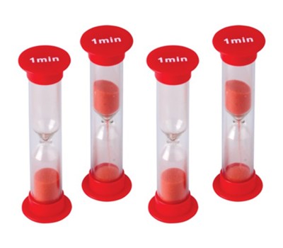 1 Minute Sand Timers (Small)  - 