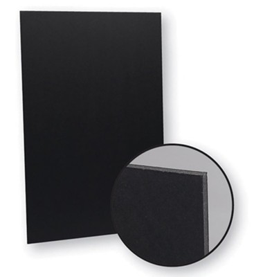 Black On Black 10Pk Foam Board 20X30  - 