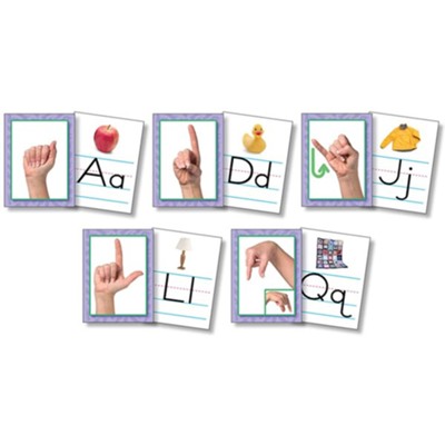American Sign Language Cards Set Of 26  - 