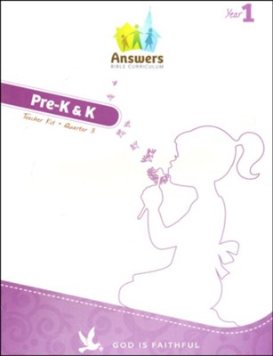 Answers Bible Curriculum, Year 1, Quarter 3 Teacher Kit with Student Sheets  -     By: Answers in Genesis
