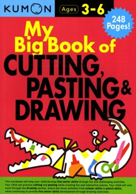 My Big Book of Cutting, Pasting & Drawing (Ages 3-6)   - 