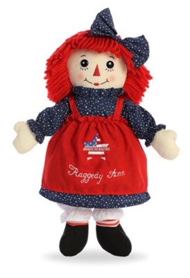 a raggedy ann doll